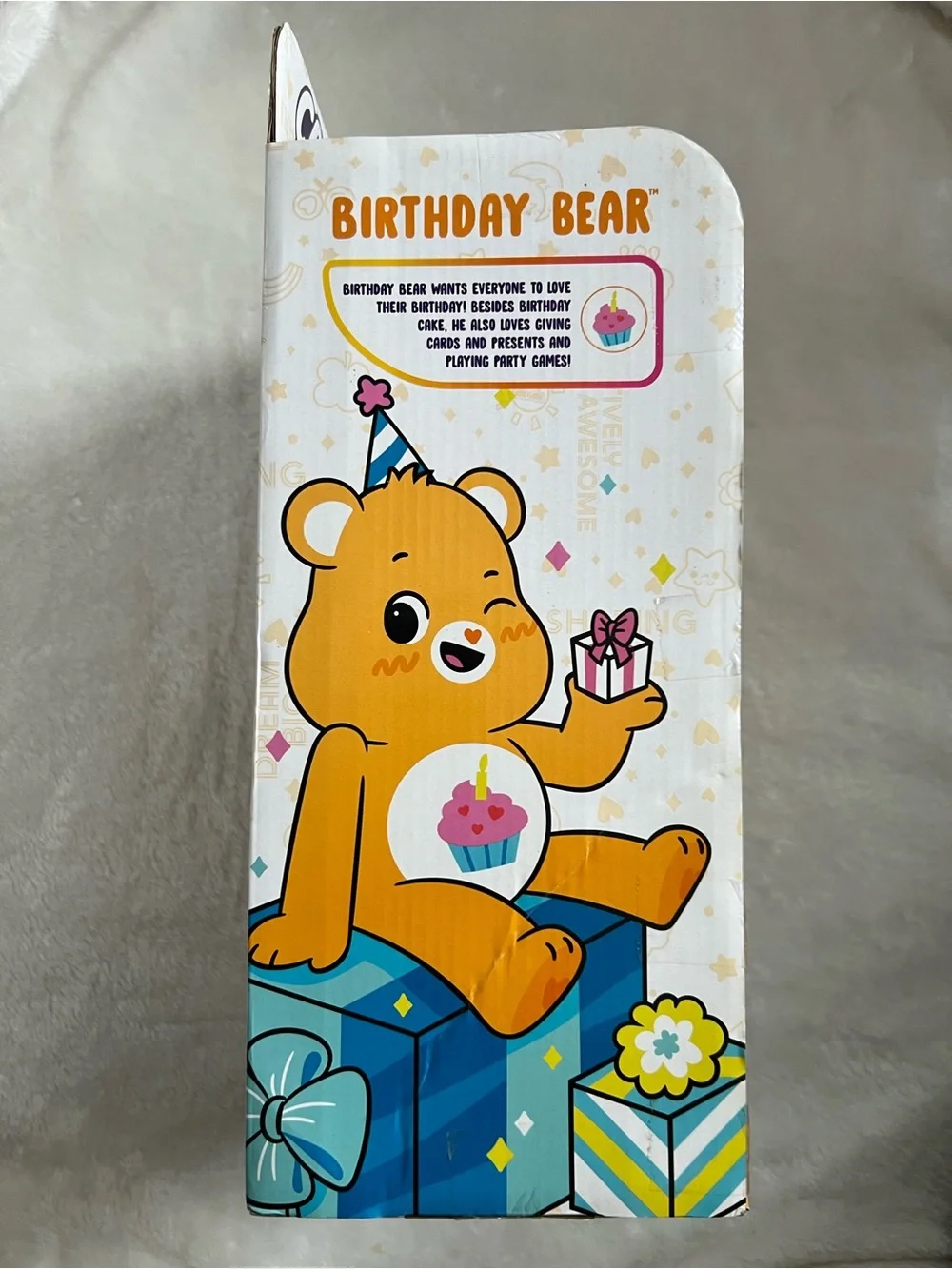 2021 Care Bears Birthday Bear with Lights and Sounds Cupcake Tummy 12